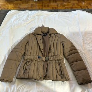Guess jacket with belt.
